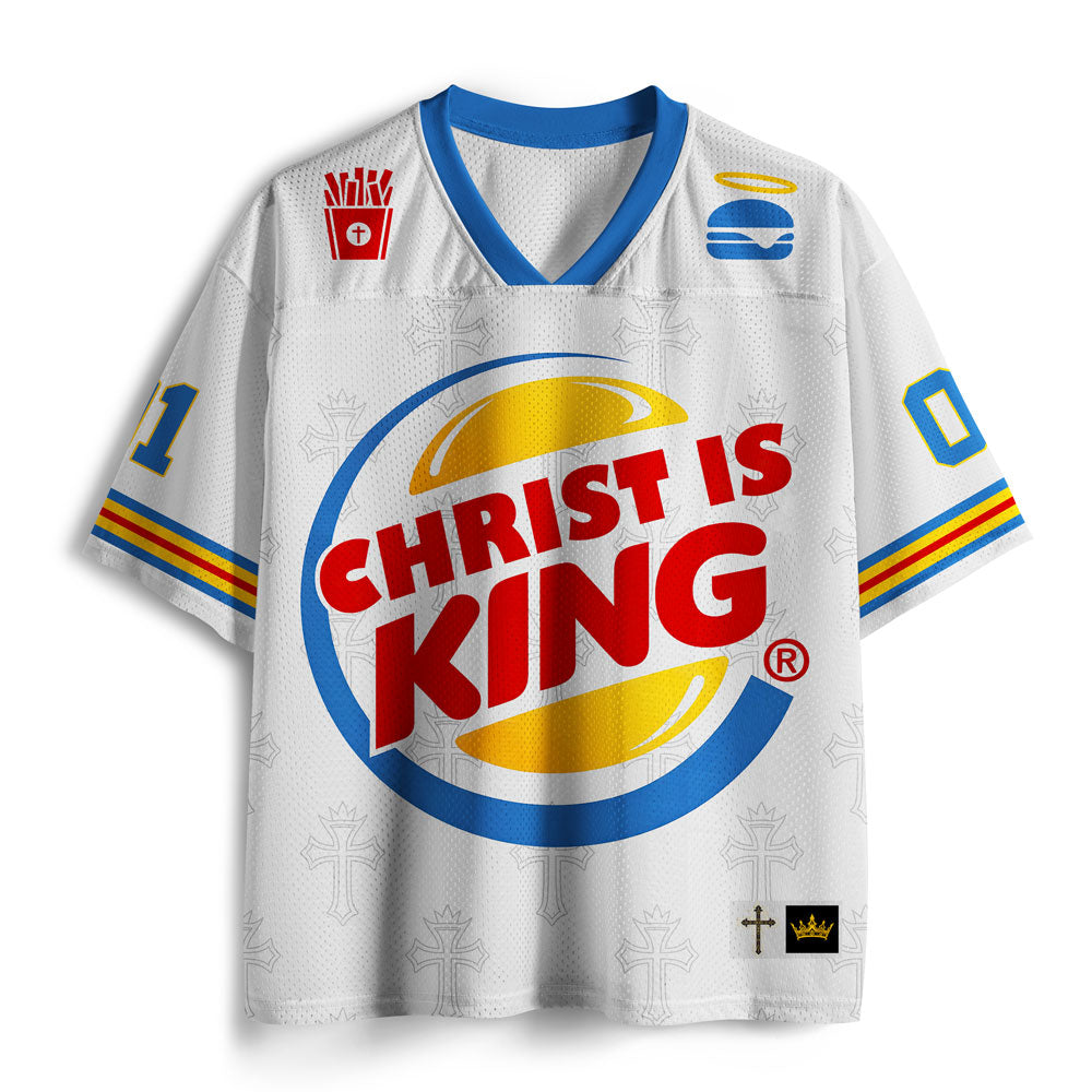 Christ Is King Christian Mesh Jersey