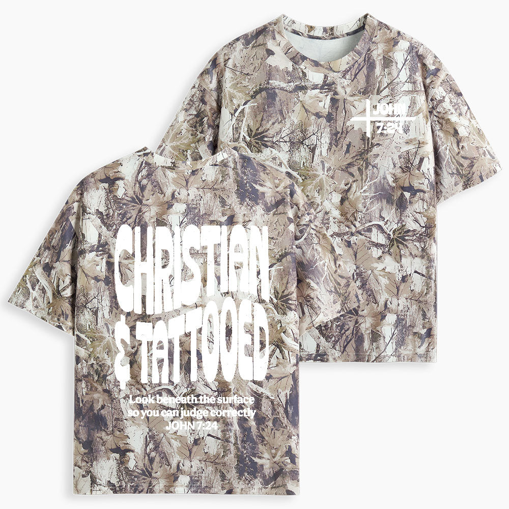 Christian & Tattooed Christian Camo T-Shirt