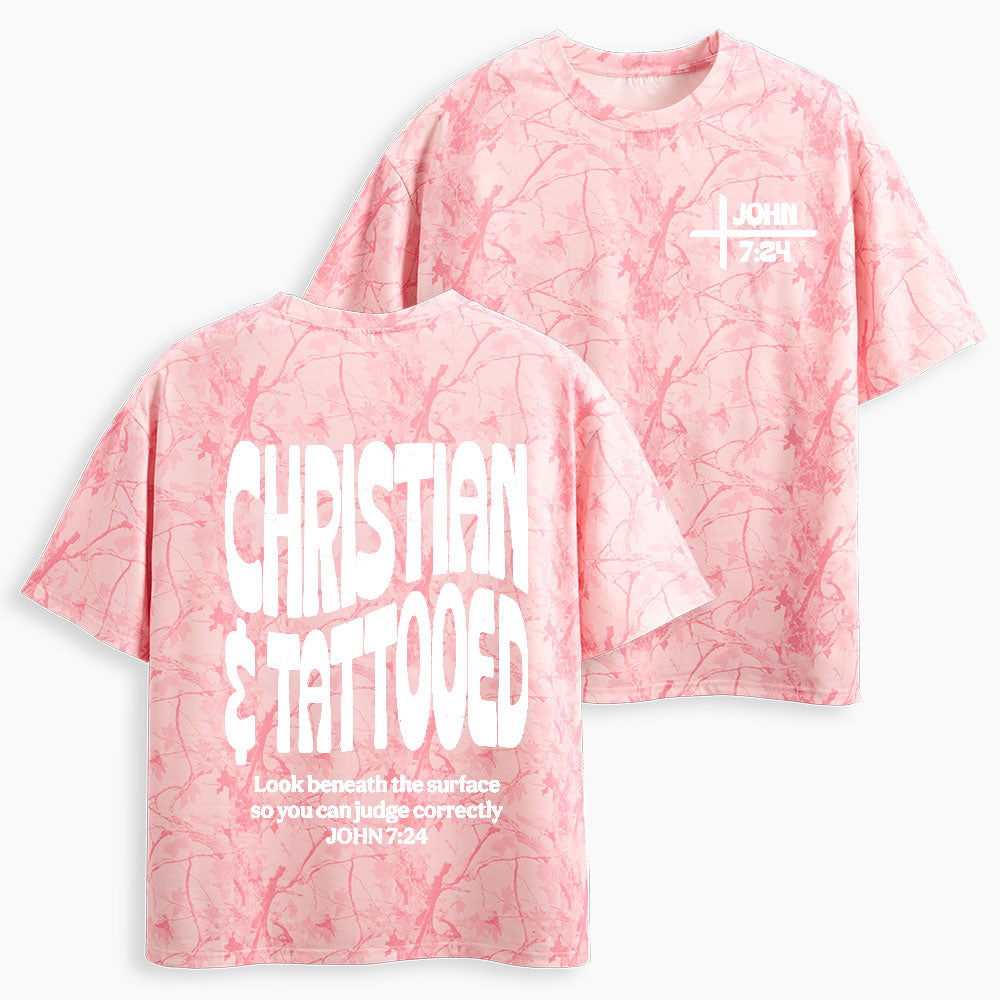Christian & Tattooed Christian Camo T-Shirt