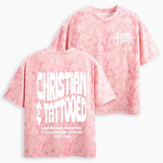 Christian & Tattooed Christian Camo T-Shirt