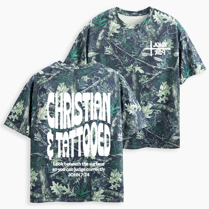 Christian & Tattooed Christian Camo T-Shirt