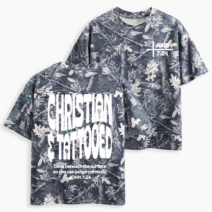 Christian & Tattooed Christian Camo T-Shirt