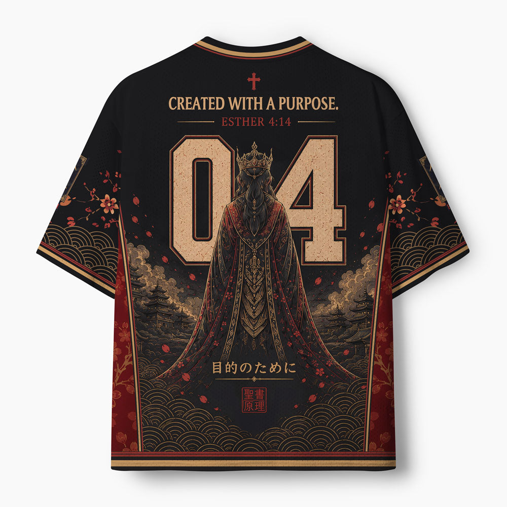 Created With Purpose Christian Mesh Jersey