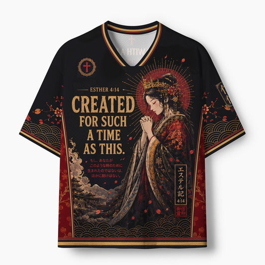Created With Purpose Christian Mesh Jersey
