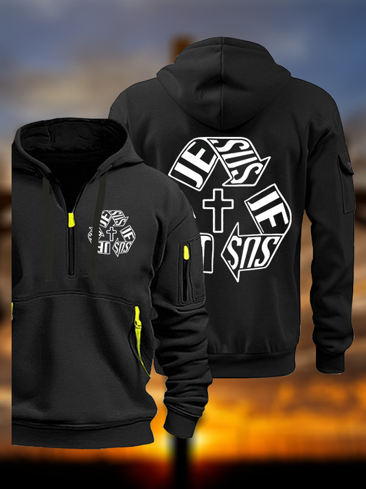 Jesus Christian Jesus God Christian Zipper Hoodies