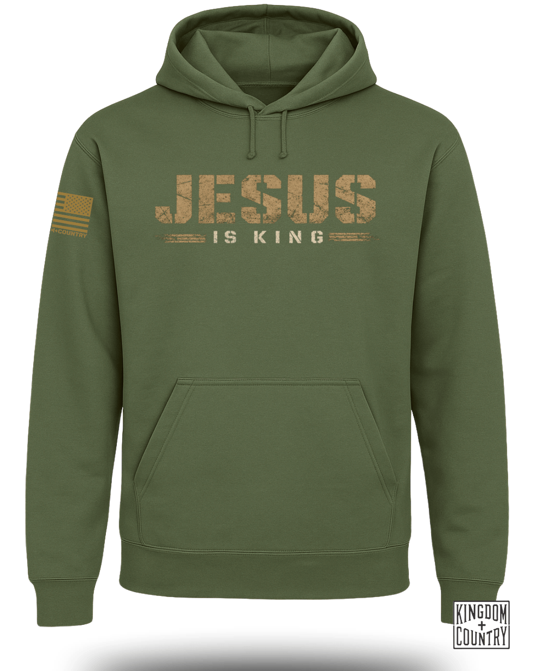 Jesus Is King Christian Hoodie