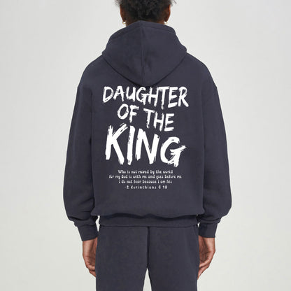 Daughter Of The King Christian Premium Fleece Hoodie Set