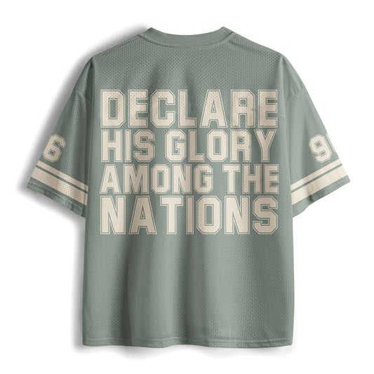 Declare His Glory Among The Nations Christian Mesh Jersey