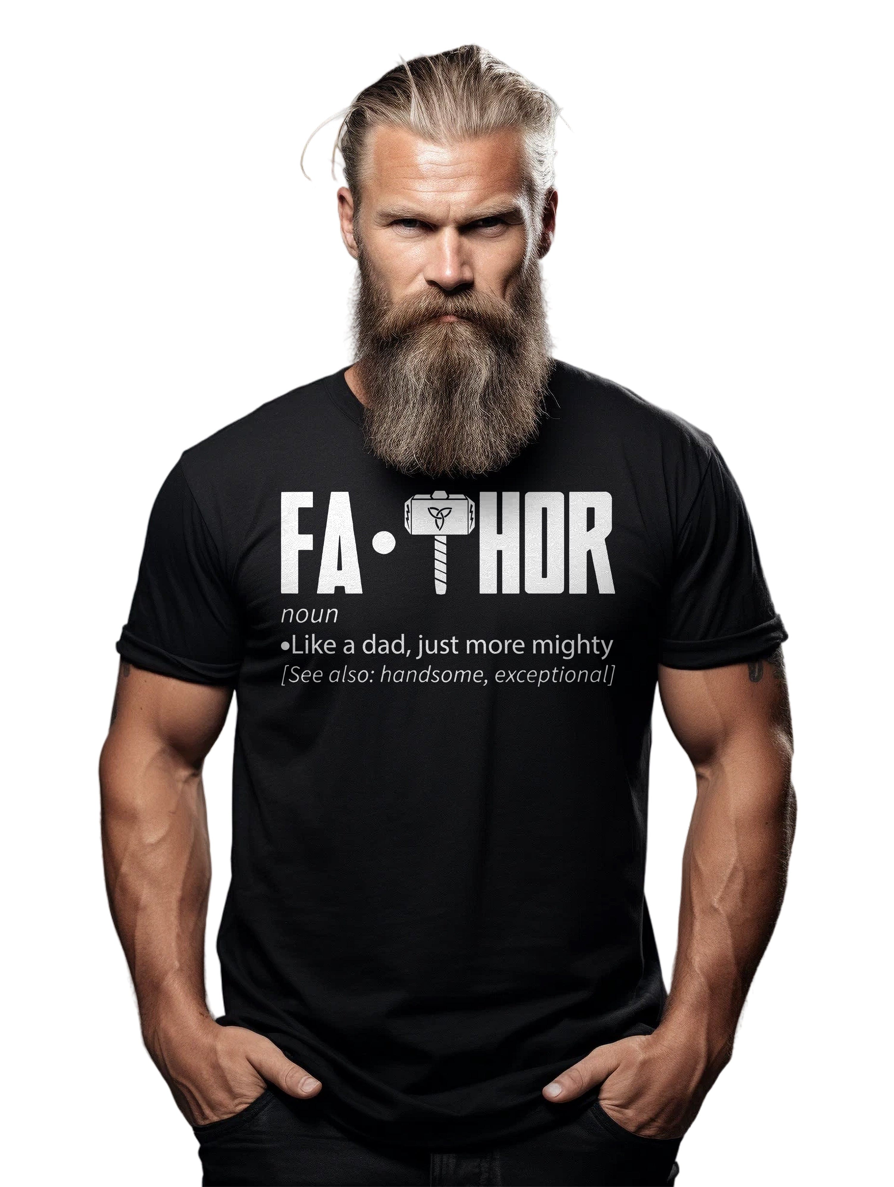 Fa Thor Text T-Shirt US