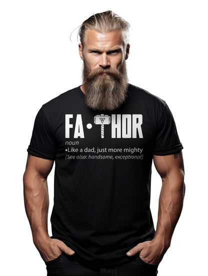 Fa Thor Text T-Shirt US