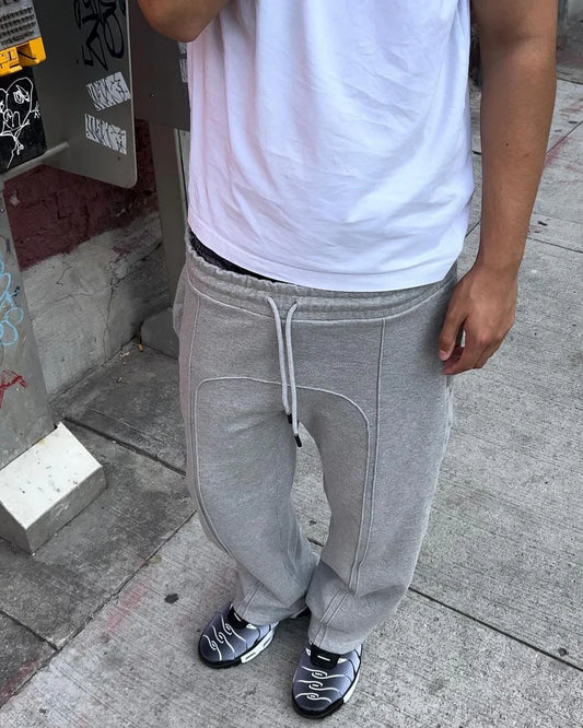 Men's Loose Fit Sweatpants with Drawstring