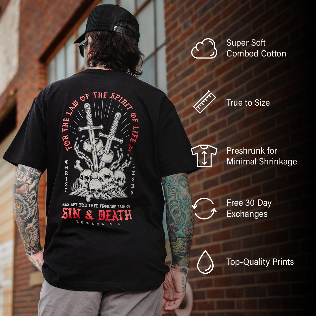 Free From Sin & Death T-shirt