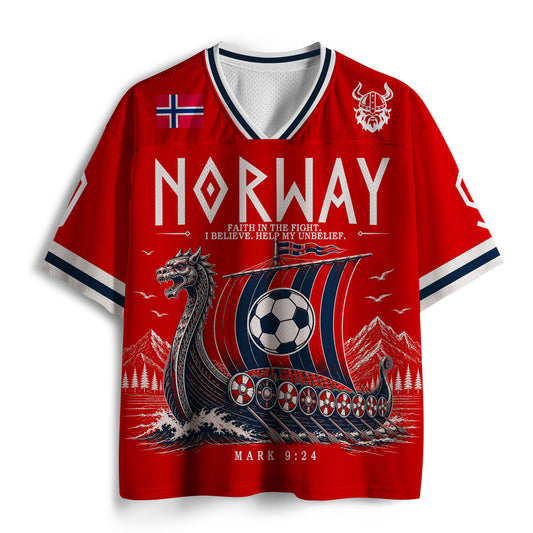 Faith Fight Christian Mesh Jersey
