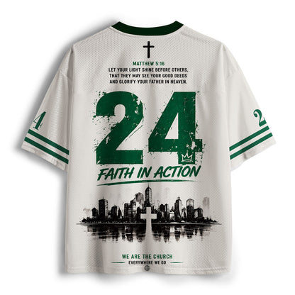 Faith In Action Christian Mesh Jersey