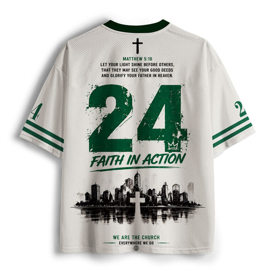 Faith In Action Christian Mesh Jersey