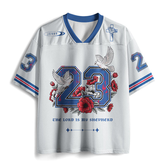 Faith Over Fear Christian Mesh Jersey