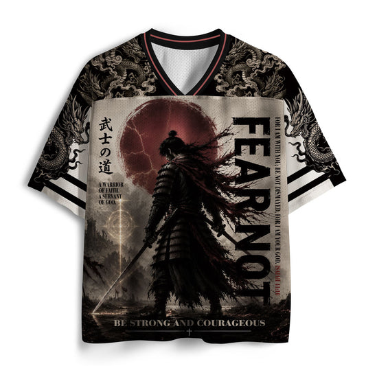 Fear Not For I Am With You Christian Mesh Jersey