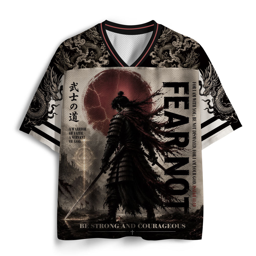Fear Not For I Am With You Christian Mesh Jersey