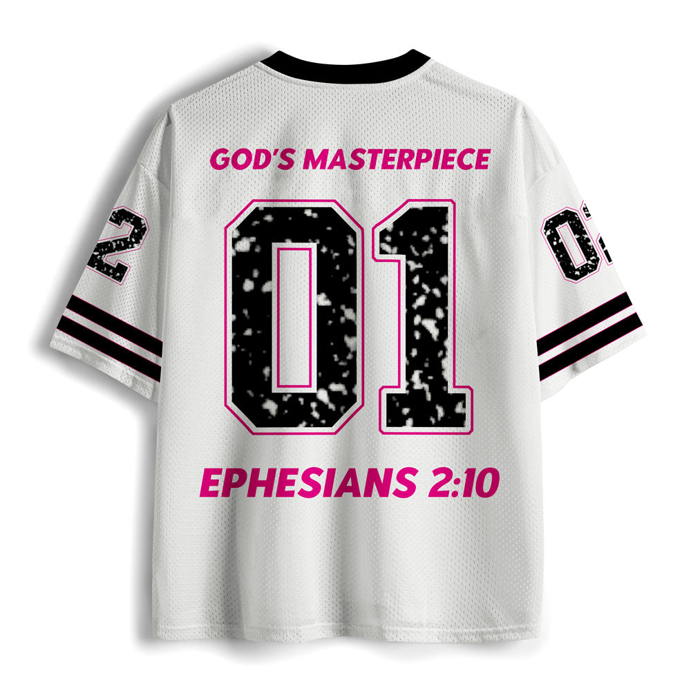 First Of All I'm God Masterpieces Christian Mesh Jersey