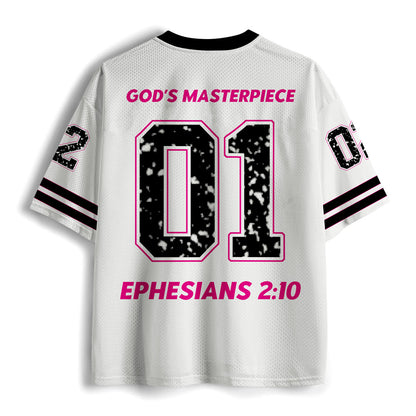 First Of All I'm God Masterpieces Christian Mesh Jersey