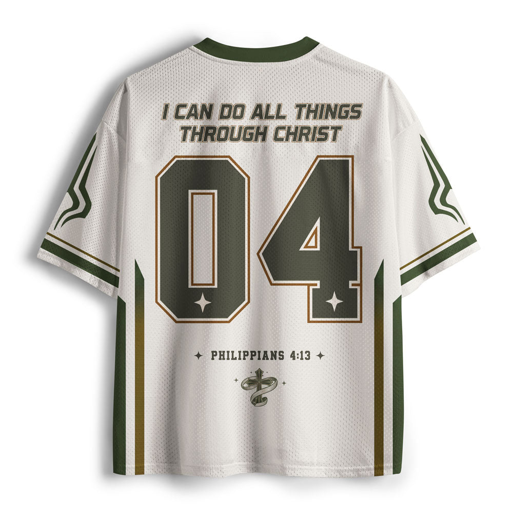 Fix Your Eyes On Jesus Christian Mesh Jersey