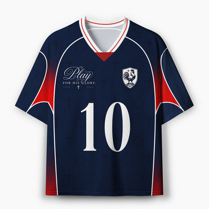 For His Glory Christian Mesh Jersey