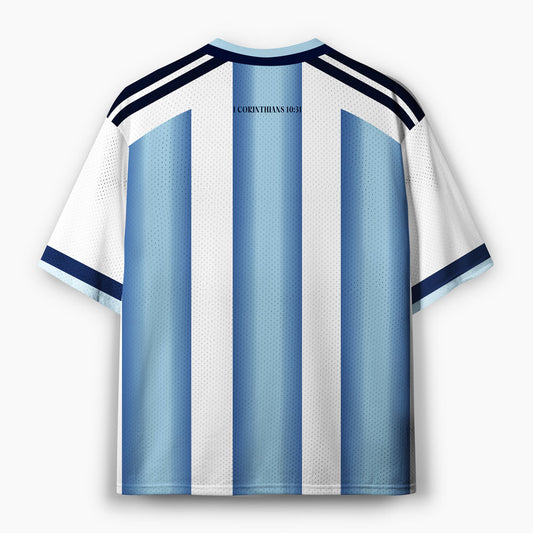 For His Glory Christian Mesh Jersey