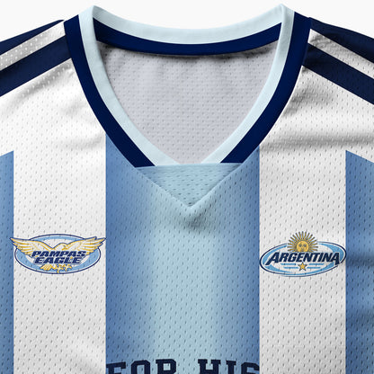 For His Glory Christian Mesh Jersey