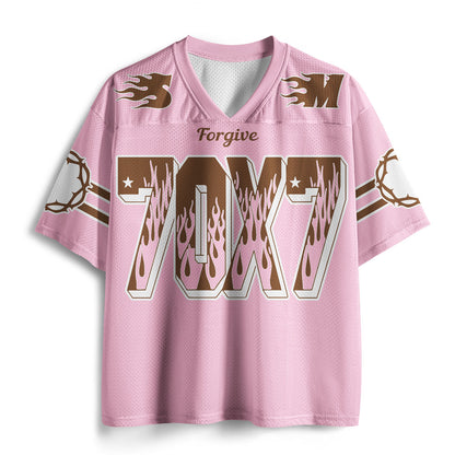Forgiven Always Christian Mesh Jersey