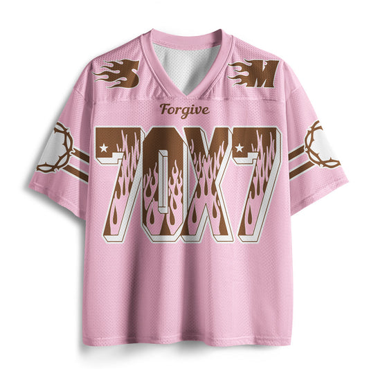 Forgiven Always Christian Mesh Jersey