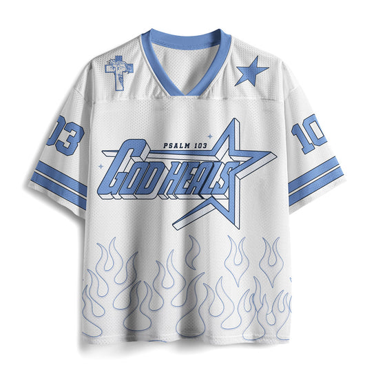 God Heals Christian Mesh Jersey