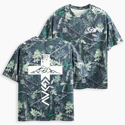 God Is Greater Christian Camo T-Shirt