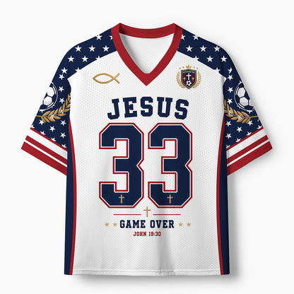 He Already Won Christian Mesh Jersey