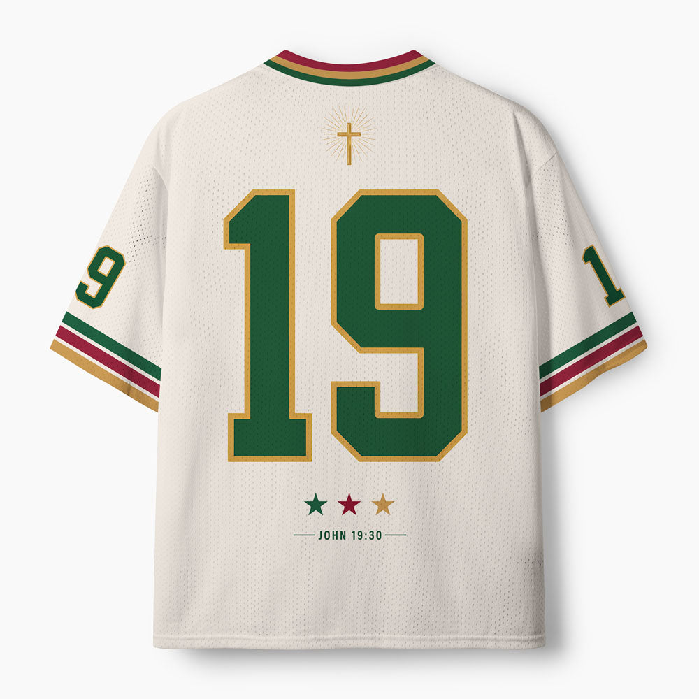 He Already Won Christian Mesh Jersey
