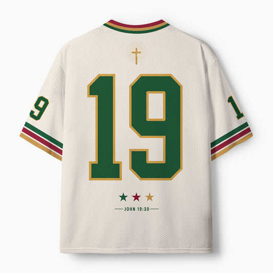 He Already Won Christian Mesh Jersey
