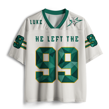 He Left The 99 To Find 1 Christian Mesh Jersey