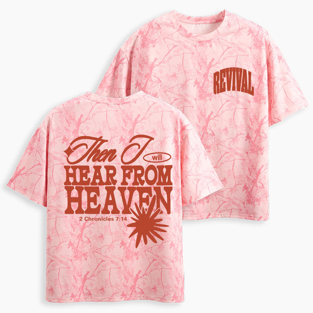 Hear From Heaven Christian Camo T-Shirt