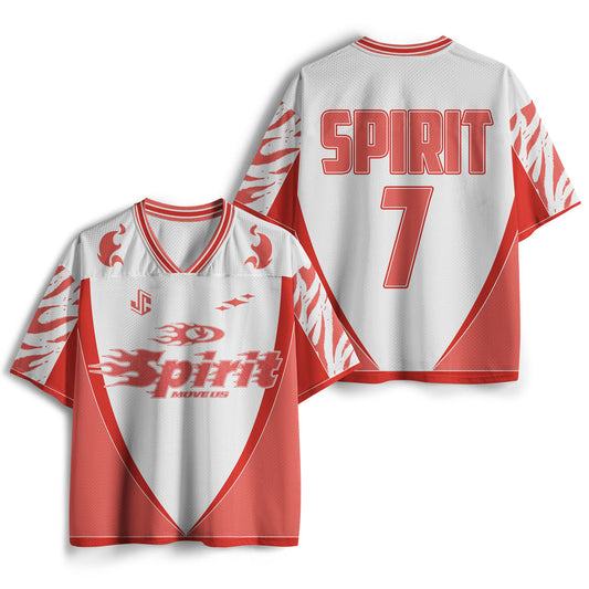 Personalized Holy Spirit Move Us Christian Mesh Jersey
