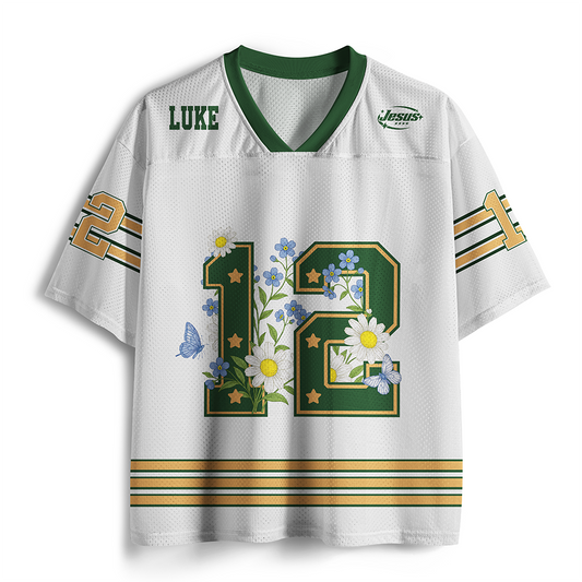 How The Wildflower Grow Christian Mesh Jersey