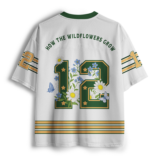 How The Wildflower Grow Christian Mesh Jersey