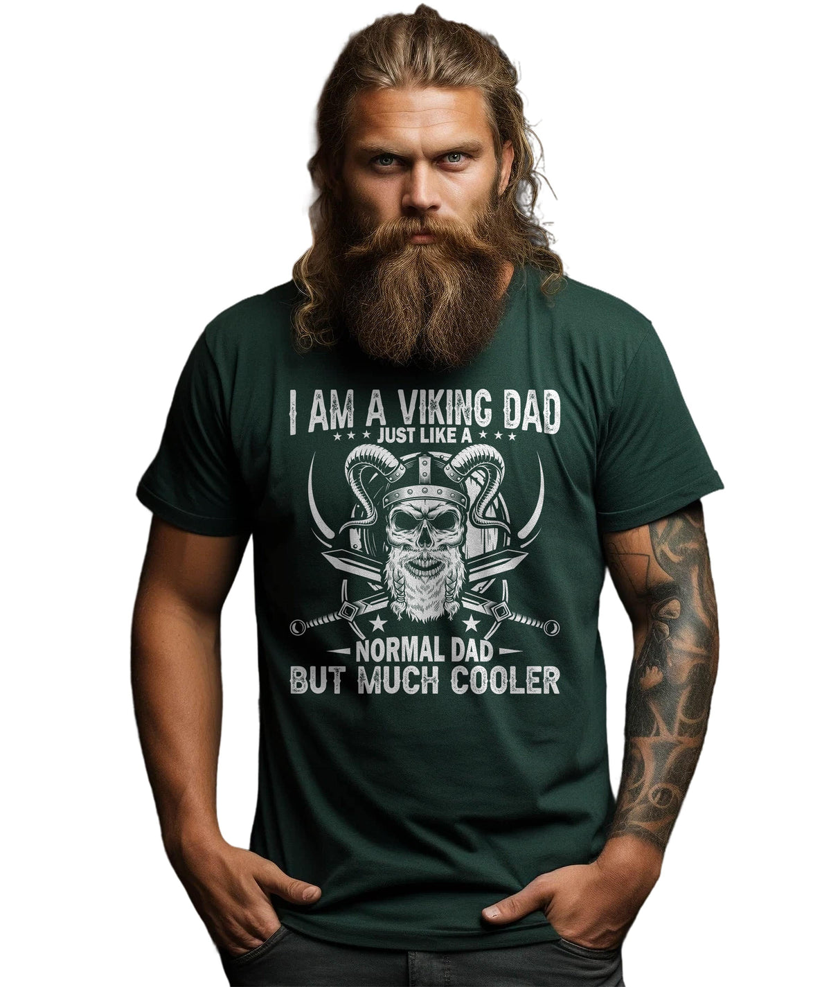I Am a Viking Dad T-Shirt US