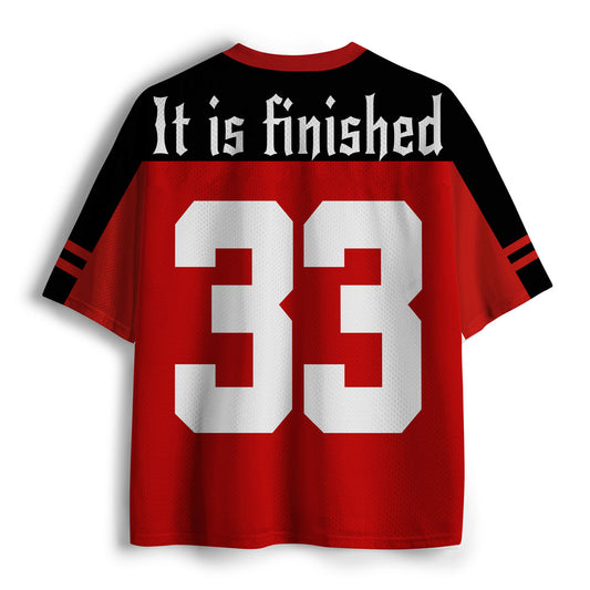 It Is Finished Christian Mesh Jersey