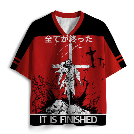 It Is Finished Christian Mesh Jersey