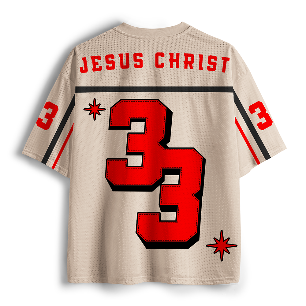 Jesus Christ Christian Mesh Jersey