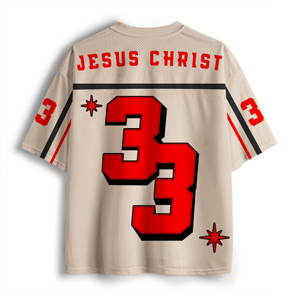 Jesus Christ Christian Mesh Jersey