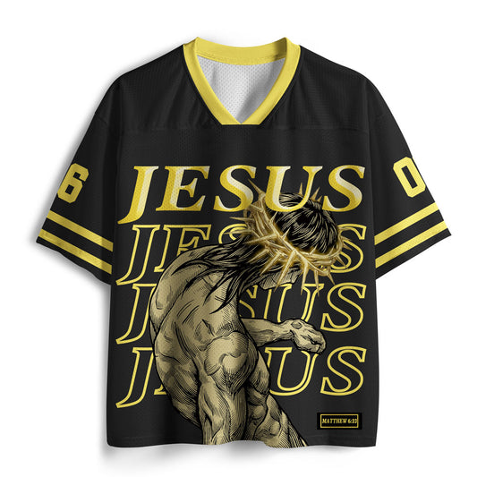 Jesus Forgiven Christian Mesh Jersey