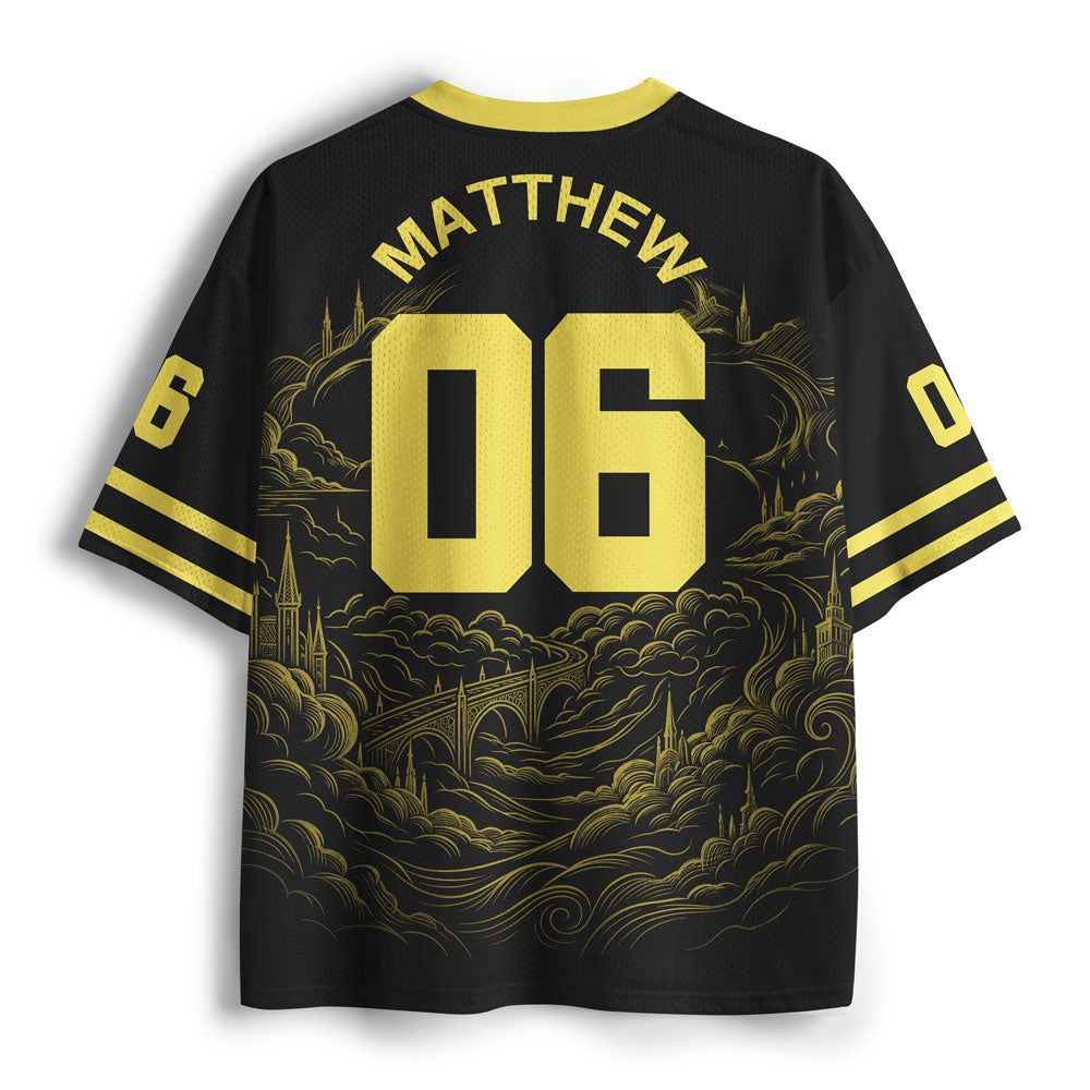 Jesus Forgiven Christian Mesh Jersey