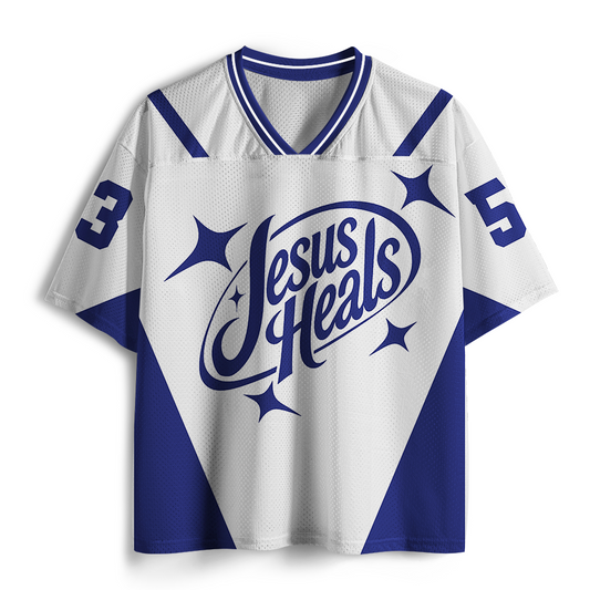 Jesus Heals Christian Mesh Jersey