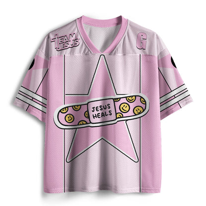 Jesus Heals Christian Mesh Jersey