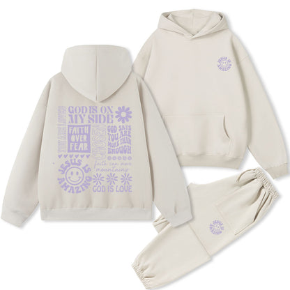 Jesus Is Amazing Christian Premium Fleece Hoodie Set